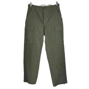 Propper BDU Pants Mens Small Green Cargo Tactical Adjustable Waist 30x32 Ripstop